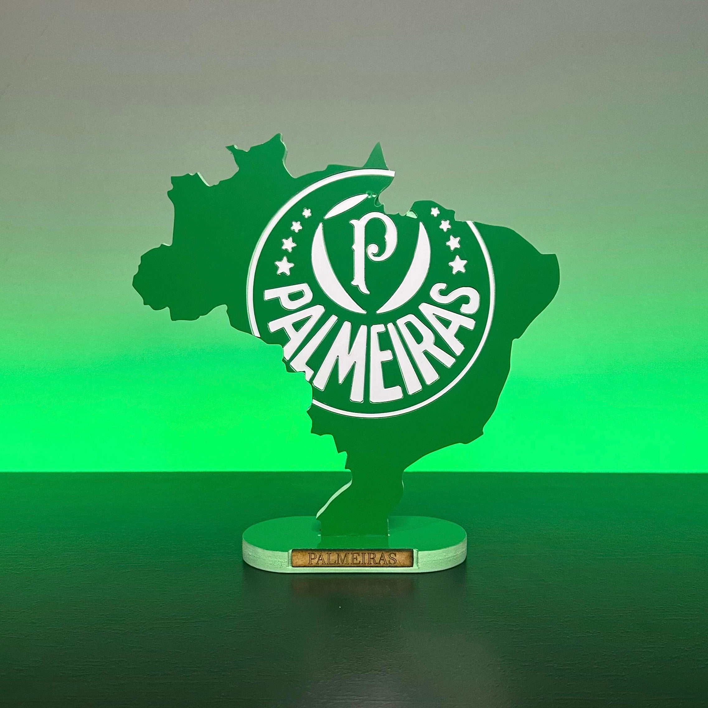 Mapa do Brasil do Palmeiras