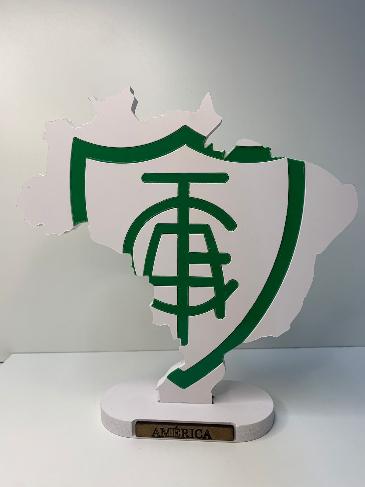 Mapa do Brasil do América Mineiro