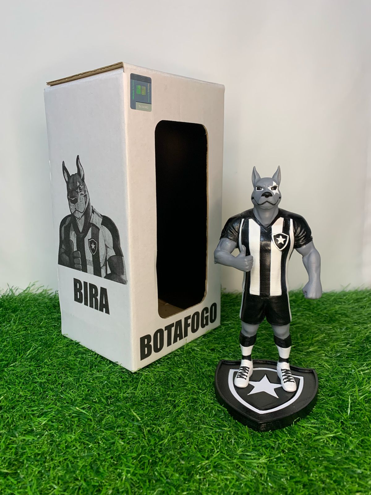 Mascote do Botafogo Bira - Produto oficial licenciado