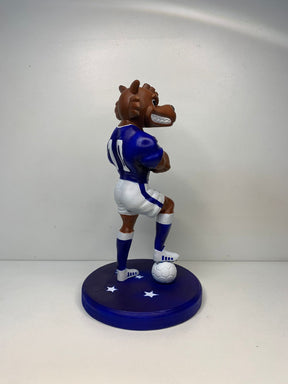 Estátua do Mascote Raposão + Escudo do Cruzeiro