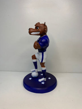 Estátua do Mascote Raposão + Escudo do Cruzeiro