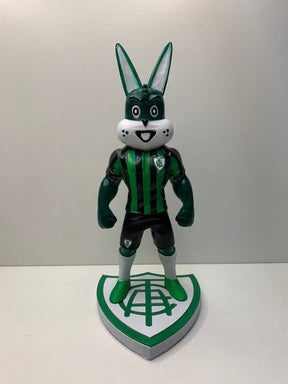 Estátua do Mascote Coelho + Escudo do América Mineiro